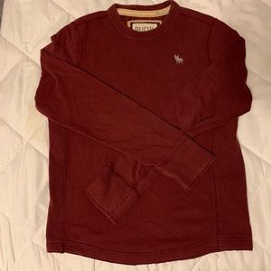 Ruehl thick super smooth suede cotton l/s T-shirt